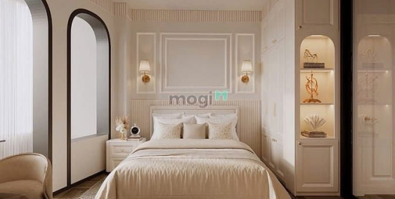 Nhà hàng - Khách sạn: Căn hộ 1PN full nội thất máy giặt riêng ban công gần cầu T