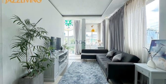 Nhà hàng - Khách sạn: Căn hộ 2PN 1WC full nội thất rộng 70m2 cửa sổ lớn gần nhà 