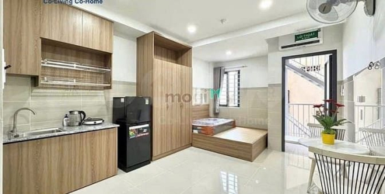 Nhà hàng - Khách sạn: Studio ban công- Gần Lottemart Nguyễn Văn Lượng