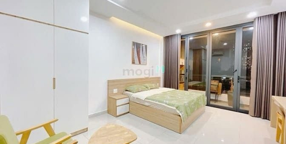 Nhà hàng - Khách sạn: Cho thuê CHDV 1PN tách bếp- Ban công thoáng-  nội thất cao