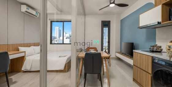 Nhà hàng - Khách sạn: Cho thuê căn hộ 1pn Dương Trí Trạch gần biển, full nội thấ