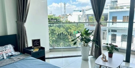 Nhà hàng - Khách sạn: Căn hộ cao cấp 1PN Ban công gần chợ Bà Chiểu