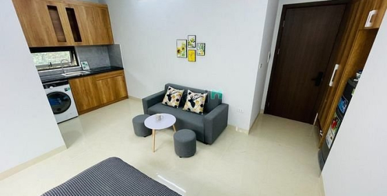 Nhà hàng - Khách sạn: Chính chủ cho thuê căn hộ Đại học Thăng Long FULL ĐỒ -Than