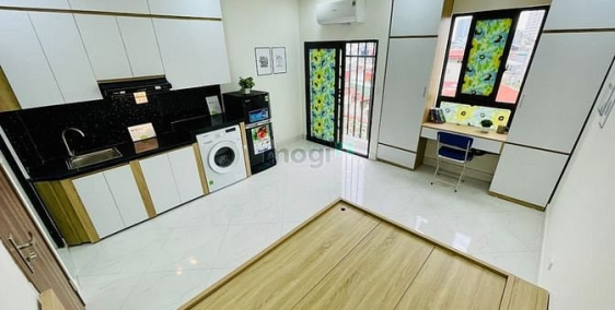 Nhà hàng - Khách sạn: Cho thuê CCMN Ngã Tư Sở FULL đồ - Máy giặt riêng - Ban côn