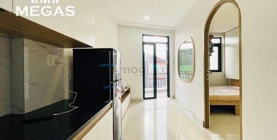 Nhà hàng - Khách sạn: 1PN tách bếp- bancol- Mới - Trần Bình Trọng