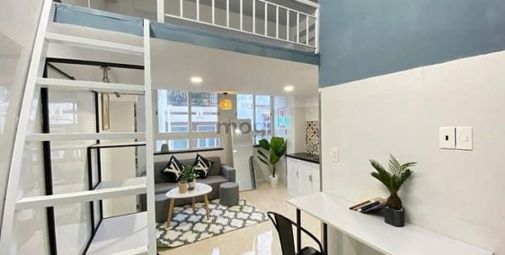 Nhà hàng - Khách sạn: Căn hộ mini 30m2 có gác lửng đường Đinh Tiên Hoàng quận Bì
