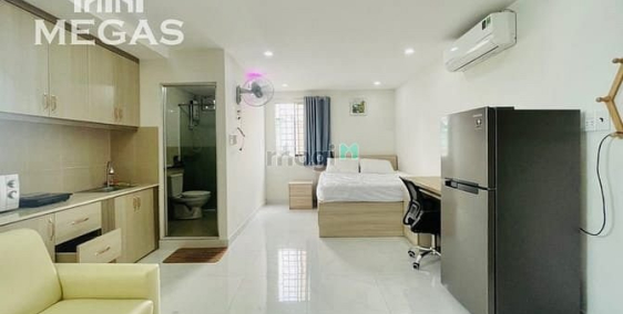 Nhà hàng - Khách sạn: 🤩 Căn Hộ 1 Phòng Ngủ Riêng Có Ban Công - Cửa Sổ Và Nội Thấ