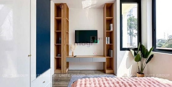 Nhà hàng - Khách sạn: Căn hộ dịch vụ 1PN- Có Cửa Sổ ở Tân Bình, gần say TSN,cộng