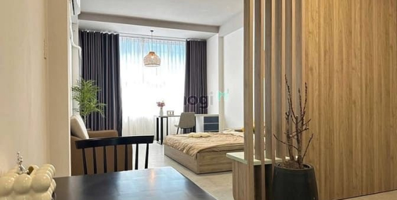 Nhà hàng - Khách sạn: Căn hộ 1PN ban công 40m2 nội thất mới ngay nhà ga T3