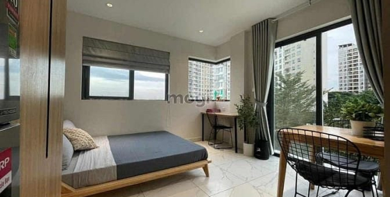Nhà hàng - Khách sạn: CHO thuê Căn hộ Studio Ban Công View Cao | Full Nội Thất 