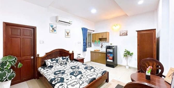 Nhà hàng - Khách sạn: Căn hộ cao cấp- ful nội thất - cửa sổ thông gió