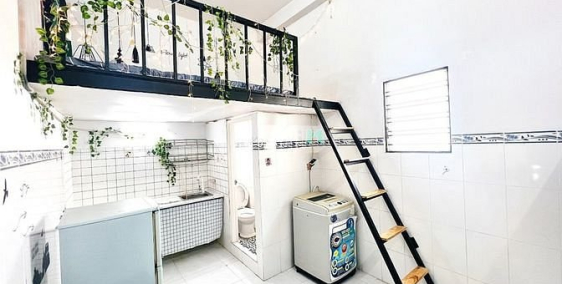 Phòng trọ: Căn Hộ Có Gác (Duplex) FULL Nội Thất Cao Cấp NGUYỄN OANH - HÀ HUY GIÁ