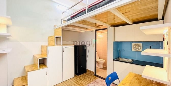 Phòng trọ: Phòng Gác Lửng sang trọng ngay đại học Ngoại Thương Bình Thạnh