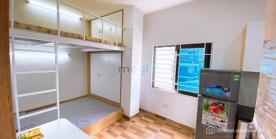 Phòng trọ: CCMN 2 không gian ngủ Full đồ, có gác, cửa sổ ngay 21 Lê Văn Lương