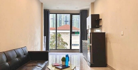Phòng trọ: Studio ban công mới xây 100% full nội thất