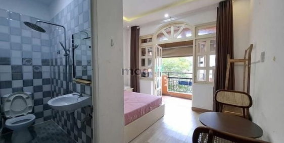 Phòng trọ: Trọ quận 1 full nội thất balcony/cửa sổ trời thang máy chợ Tân Định