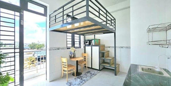 Phòng trọ:  Phòng gác 2M - 36M2 siêu to ngay Ngã 5 Gò Vấp - Ở được 3 -> 4 người