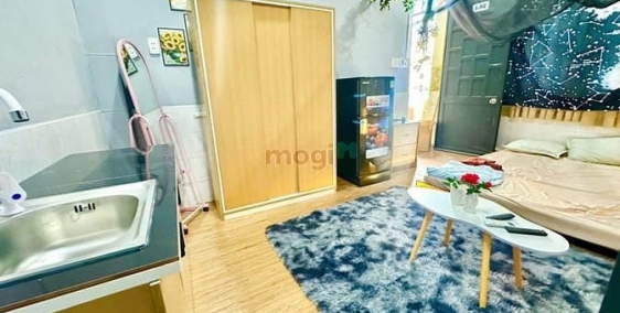 Phòng trọ: Cho THUÊ căn hộ dịch vụ đẹp full nội thất ngay chợ tân mai  gần vinco