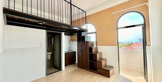 Phòng trọ: Duplex bancol thoánh full nội thất - Đi bộ sang Chợ Bà Chiểu