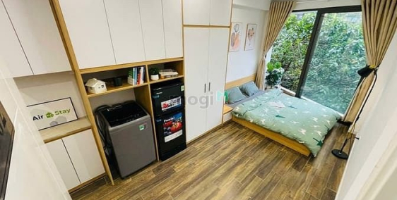 Phòng trọ: Studio Lê Đức Thọ, Full đồ, Thang máy, Ban công Giặt riêng SIÊU CHILL