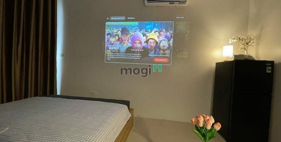 Phòng trọ: Căn hộ Nghĩa Tân, Cầu Giấy, Ôtô đỗ, Ban công, Giặt riêng, Máy chiếu