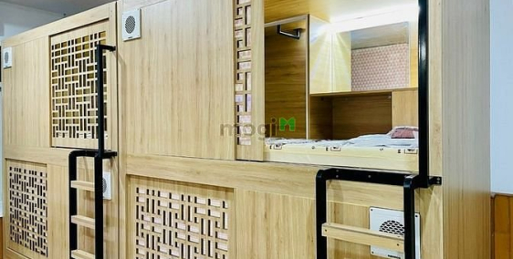 Phòng trọ: Ký túc xá Sleepbox (có cửa khóa) cao cấp gần Hoàng Diệu 2. Từ 1tr5
