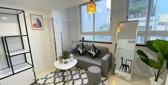 Phòng trọ: Phòng trọ 30m2 giá  rẻ có gác lửng đường Bạch Đằng quận Bình Thạnh
