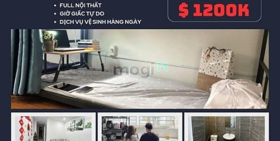 Phòng trọ:  KÝ TÚC XÁ QUẬN 10 –  Full Nội Thất – Giá Chỉ Từ 1tr200/Tháng