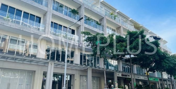 Văn phòng: Cho thuê Shophouse 1 hầm 4 lầu 1 gác mái- giá 120 triệu/th- hoàn thiệ