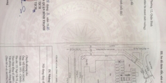 Tôi cần bán căn hộ 1050 Phan Chu Trinh, 2PN, phường 12, Q.Bình Thạnh