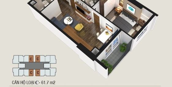 Chỉ 1.267 TỶ sở hữu căn Đông tứ mệnh 2PN, 62m2 Thăng Long Capital sắp cất nóc LH 0972461892