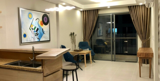 Bán CH Gold View 2PN-2WC, giá 3.7 tỷ, bao sổ hồng, 81m2, nhà hoàn thiện.