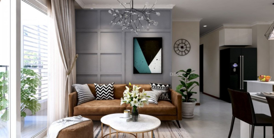 Nhượng lại CH cao cấp Botanica Premier 74M2-2PN, căn 12 tháp B, view hồ bơi, giao HTCB, giá 3.35 tỷ