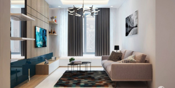 Nhượng lại CH số 2 Botanica Premier tầng trung, tháp B, 96m2-3PN, view sân bay.