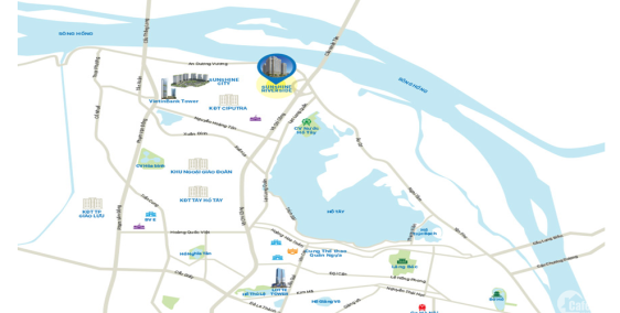 UDIC Westlake vị trí vàng tại khu Tây Hồ Nhật Tân