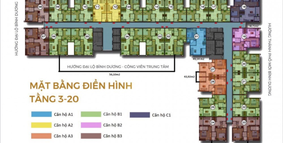 BÁN CĂN HỘ CAO CẤP CÔNG NGHỆ 4.0 TP THỦ DẦU MỘT, GIÁ TỪ 1 TỶ, MẶT TIỀN ĐƯỜNG,