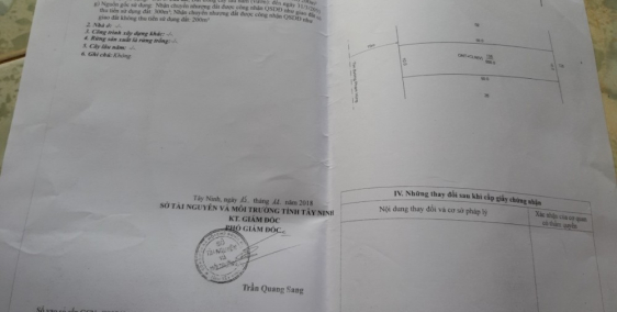 Cần ra đi nhanh đất Mặt Tiền Đường Phạm Hùng (500m2)