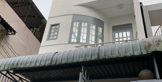 Nhà mặt tiền đường 1 triệt 2 lầu gần chợ thủ đức