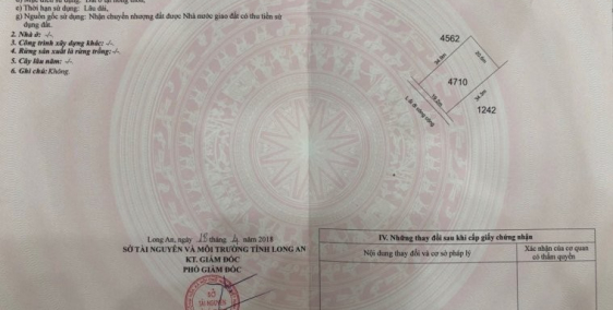 Bán dãy trọ đang kinh doanh tốt xã Nhị Thành, huyện Thủ Thừa, Long An