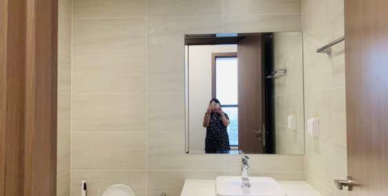 Cho thuê CC Sky Lake Phạm Hùng tòa S3 90m2, 3 phòng ngủ đồ cơ bản vào ở luôn