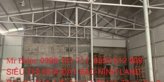 Cho thuê kho xưởng tại khu vực trung tâm TP.Bắc Ninh