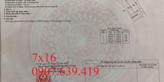 Tôi chính chủ bán đất 112m2 đường võ văn bích, sổ riêng và thổ cư hết, giá 850, liên hệ sdt 0907639419