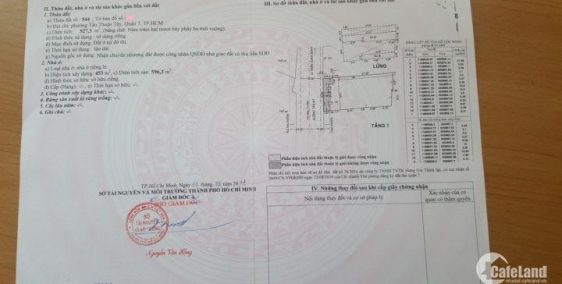 Bán nền đất đường Tân Mỹ,Q7. DT 527m2 có SHR. Giá 39 tỷ.
