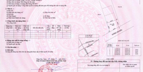 Chính chủ cần bán 2 lô đất, ở Vũng Tàu LH: 0904.421.916