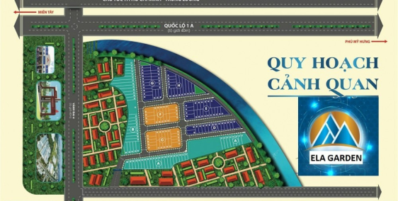 Đất nền dự án ELA GARDEN Cần Đước Long An