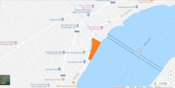 bán đất xây dựng  nhà hàng khách sạn ven sông lam