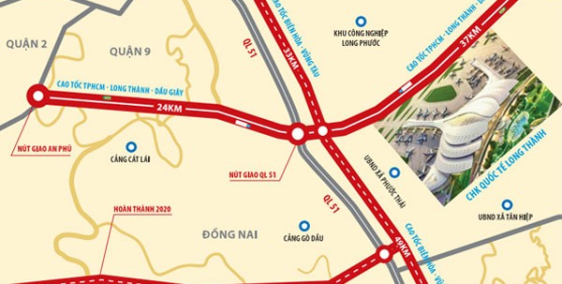 Đất sân bay Long Thành, mở bán 600 triệu nhận nền, sổ riêng từng nền