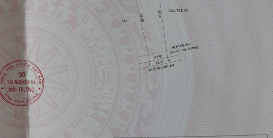 Đất Ngay UBND Long Nguyên - Bàu Bàng 1068m2/400tr