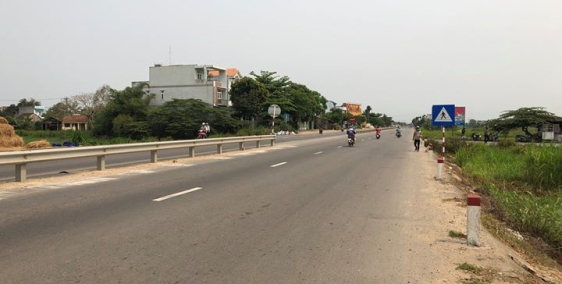 Bán nhanh lô đất nền mặt tiền nằm sát quốc lộ 1A tại Châu Ổ Quảng Ngãi