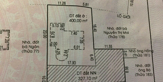 Bán đất diện tích lớn, mặt tiền rộng, tiện KD dịch vụ KS tại Đà Lạt
